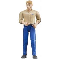 Figurka mężczyzny w niebieskich dżinsach (BR-60006) - 1