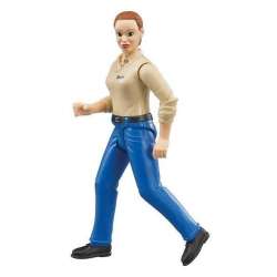 Figurka kobiety w niebieskich dżinsach (BR-60408)