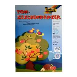 Teczka z papierem kolor 130g/m2 10 arkuszy