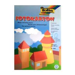 Teczka z kartonem kolorowym 300g 10 arkuszy