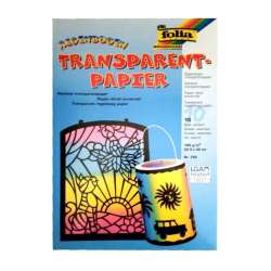 Papier transparent 100g tęczowy 10 arkuszy