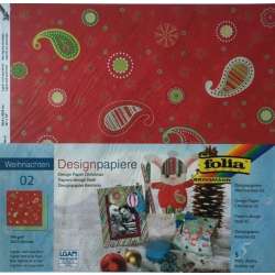 Design-papier 190 g/m2 30,5x30,5cm 5 arkuszy