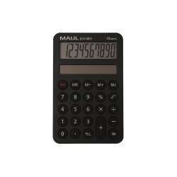 Kalkulator kieszonkowy ECO MD1 10-pozycyjny czarny - 1