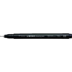 Cienkopis Mono drawing pen czarny 02 0.3mm (4szt)