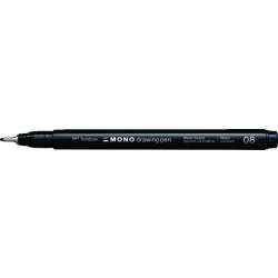 Cienkopis Mono drawing pen czarny 08 0.6mm (4szt) - 1