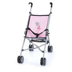 Bayer Wózek spacerówka dla lalki Buggy różowo-szary (30108AA) - 1