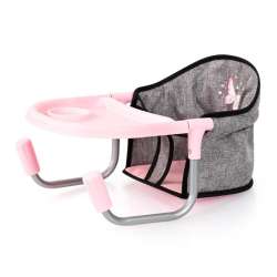 Siedzisko stołowe dla lalek szare - 1