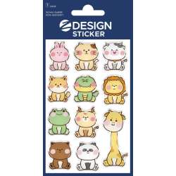 Naklejki błyszczące - zwierzęta