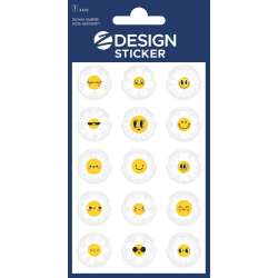 Naklejki błyszczące - kwiatki