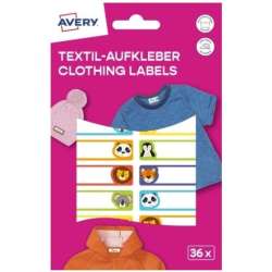 Naklejki na ubrania - 46x13mm 2 ark/36