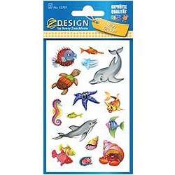 Naklejki papierowe - Zwierzęta morskie