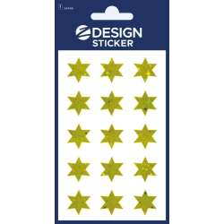 Naklejki foliowe - złote gwiazdki