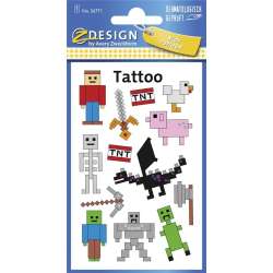 Tatuaże dla dzieci - Piksele - 1