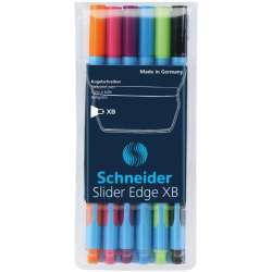 Długopisy w etui SCHNEIDER Slider Edge, XB, 6szt., blister (SR152276) - 1