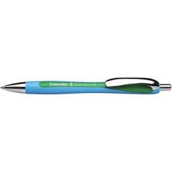 Długopis automatyczny SCHNEIDER Slider Rave, XB, zielony p5 cena za 1szt (SR132504) - 1