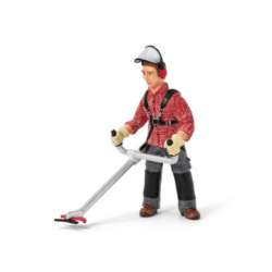 SCHLEICH 13458 PRACOWNIK Z KOSIARKĄ (GXP-518860) - 2