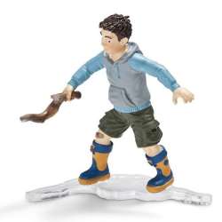 SCHLEICH 13904 CHŁOPIEC Z GAŁĘZIĄ (GXP-521467) - 2