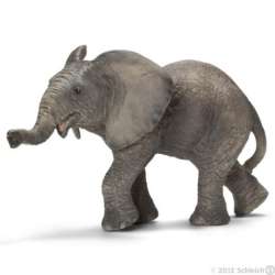 SCHLEICH 14658 SŁOŃ AFRYKAŃSKI CIELĘ (GXP-518952) - 2