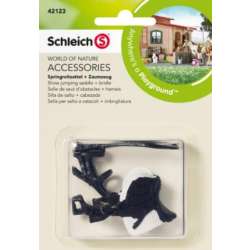 Schleich siodło skokowe + ogłowie (42123) - 1