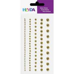 Perełki smaoprzylepne złote 91szt