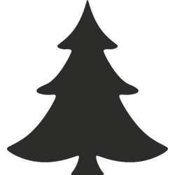 Dziurkacz ozdobny duży 25mm Choinka - 1