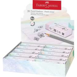 Gumka dust-free Eco pastel (20szt) FABER CASTELL - 1