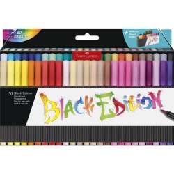 Pisaki z końcówką pędzelkową 50 kolorów