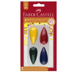 Kredki świecowe 4 kolory FABER CASTELL - 1