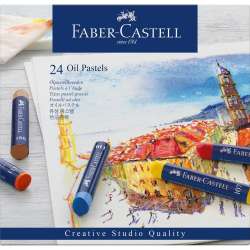 Pastele olejne CS 24 kolory FABER CASTELL - 1
