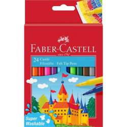 Flamastry Zamek 24 kolory FABER CASTELL - 1