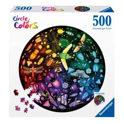 Puzzle 500 elementów Paleta kolorów Insekty (GXP-911524) - 1