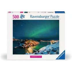 Puzzle 500 Zorza Polarna nad Bergsfjord - 1