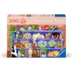 Puzzle XL 200 Koty na półce - 1