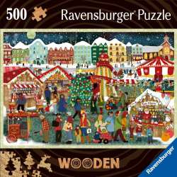 Puzzle drewniane 500 Jarmark świąteczny - 1