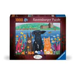 Puzzle 2D: Zwierzaki i zamek 1000el