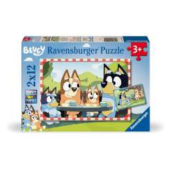 Puzzle dla dzieci 2D: Bluey 2x12el