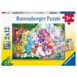 Puzzle 2x12el Magiczne Jednorożce 2 050284 RAVENSBURGER p12 (RAP 050284) - 1