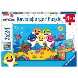 Puzzle 2x24el Baby Shark 051243 RAVENSBURGER p8 (RAP 051243) - 1