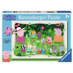 Puzzle 35el Peppa Pig Świnka Peppa 056187 Ravensburger (RAP 056187) - 1