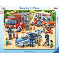 Puzzle ramkowe 30el Ekscytujące prace 061440 RAVENSBURGER p40 (RAP 061440)