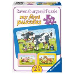 Puzzle 3x6el Zwierzaki 065714 RAVENSBURGER p6 (RAP 065714) - 1