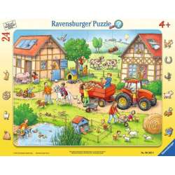 Puzzle ramkowe 24el Moja mała farma 065820 RAVENSBURGER p40 (RAP 065820)