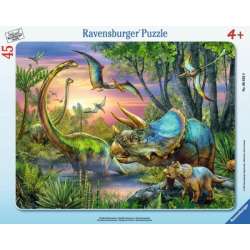 Puzzle 45el Świat Dinozaurów 066339 RAVENSBURGER (RAP 066339) - 1