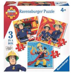 Puzzle 3w1 Strażak Sam 070657 RAVENSBURGER p12 (RAP 070657) - 1
