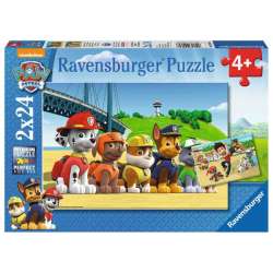 Puzzle 2x24el Psi Patrol Bohaterskie szczeniaki 090648 RAVENSBURGER p8 (RAP 090648) - 1