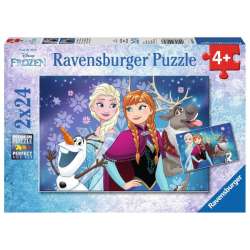 Puzzle 2x24el Frozen Zorza Polarna 090747 RAVENSBURGER p8 (RAP 090747) - 1