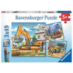 Puzzle 3x49el Duże maszyny budowlane 092260 RAVENSBURGER p8 (RAP 092260)