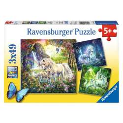Puzzle 3x49el Piękne Jednorożce 092918 RAVENSBURGER (RAP 092918) - 1