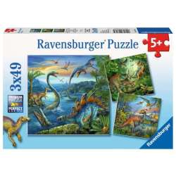 RAVENSBURGER 3x49 DINOZAURY (GXP-520460) - 1