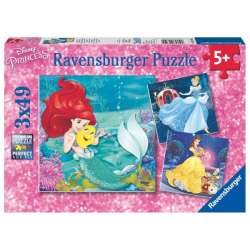 Puzzle 3x49 Wieczór Księżniczek Disney 093502 RAVENSBURGER p8 (RAP 093502) - 1